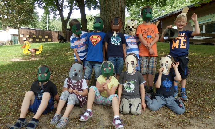 Tiermasken © Zoo Neuwied
